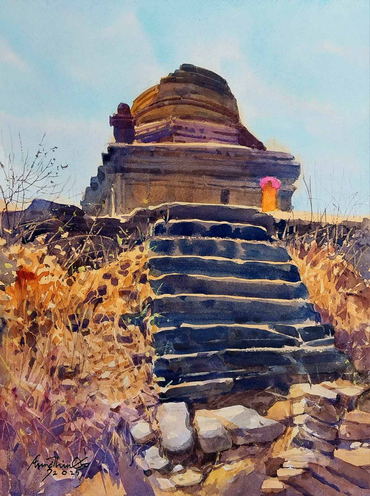 စစ်ကိုင်းတောင်တစ်နေရာ - 1