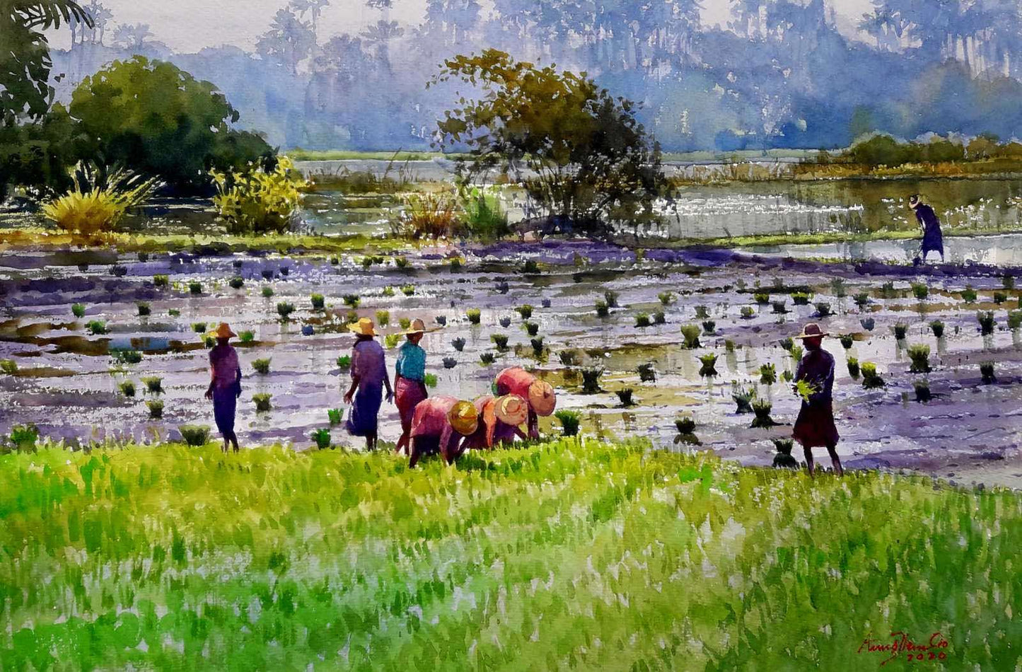 ကျေးလက်ဘဝနှင့်အလှ