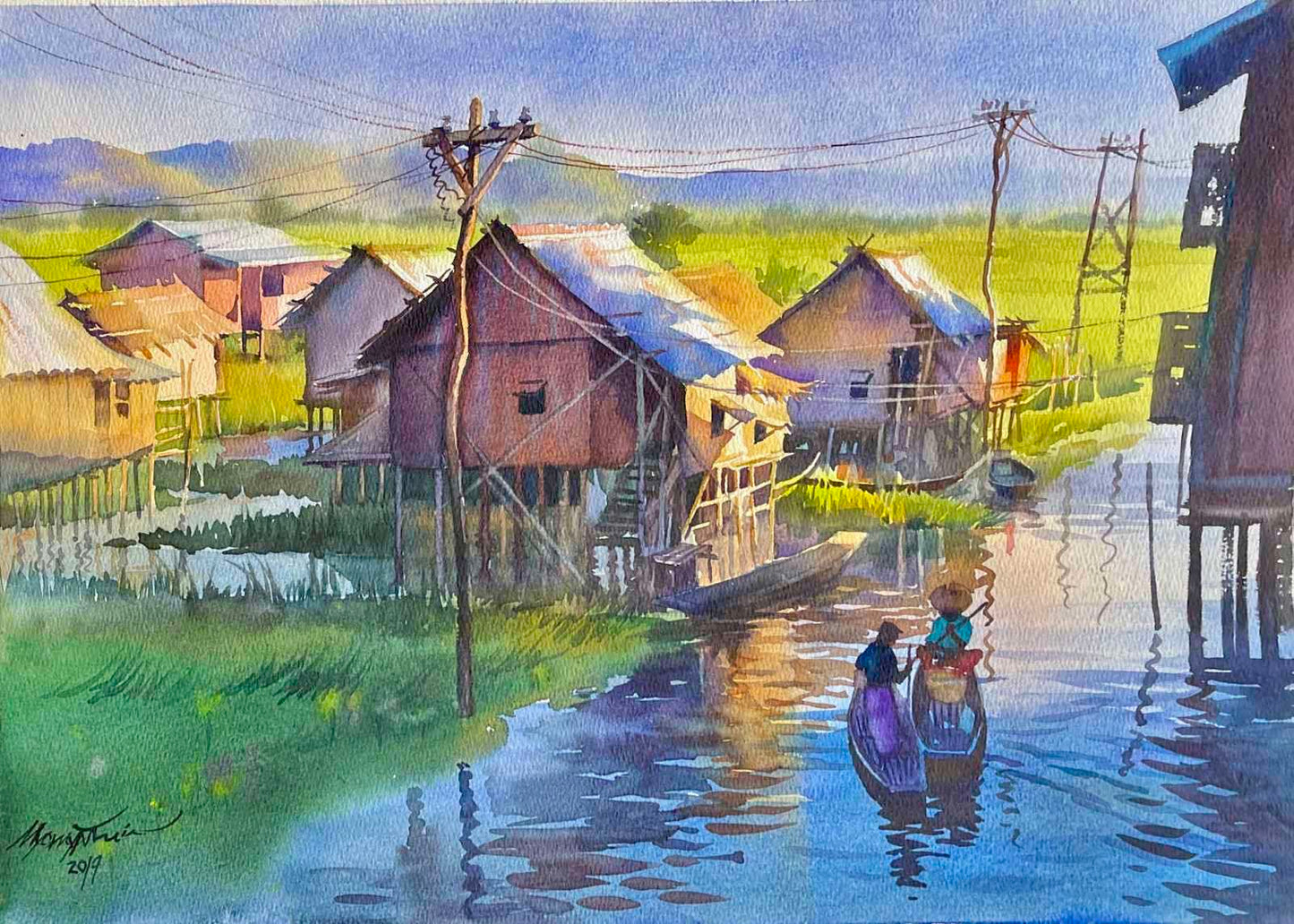 အင်းလေးကအိမ်ကလေးများ