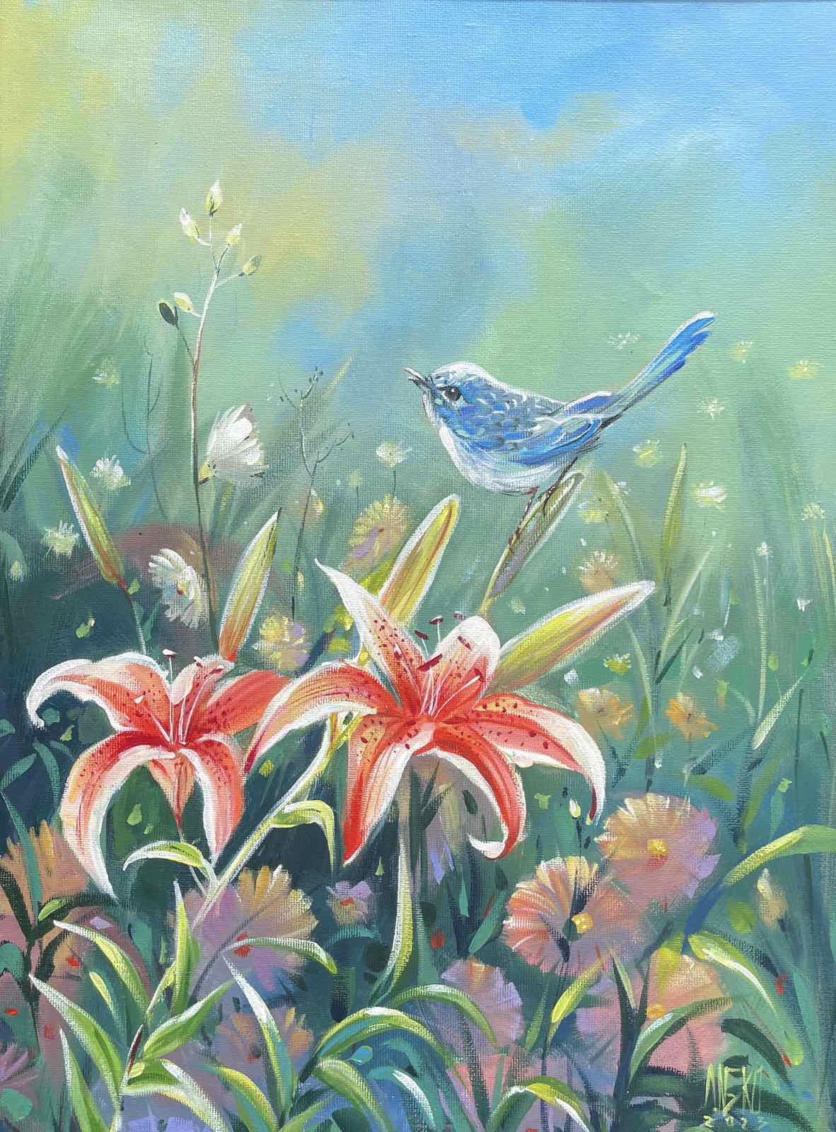 Blue Finch