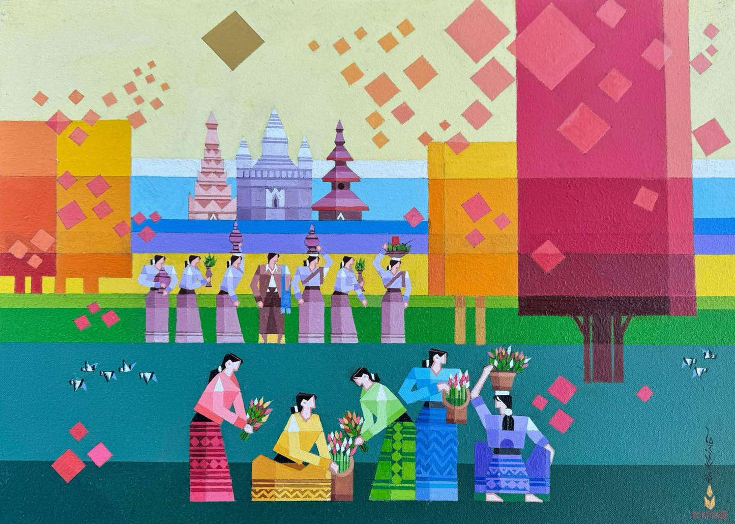 ဝါဆိုလ - ပန်းခူးပွဲ