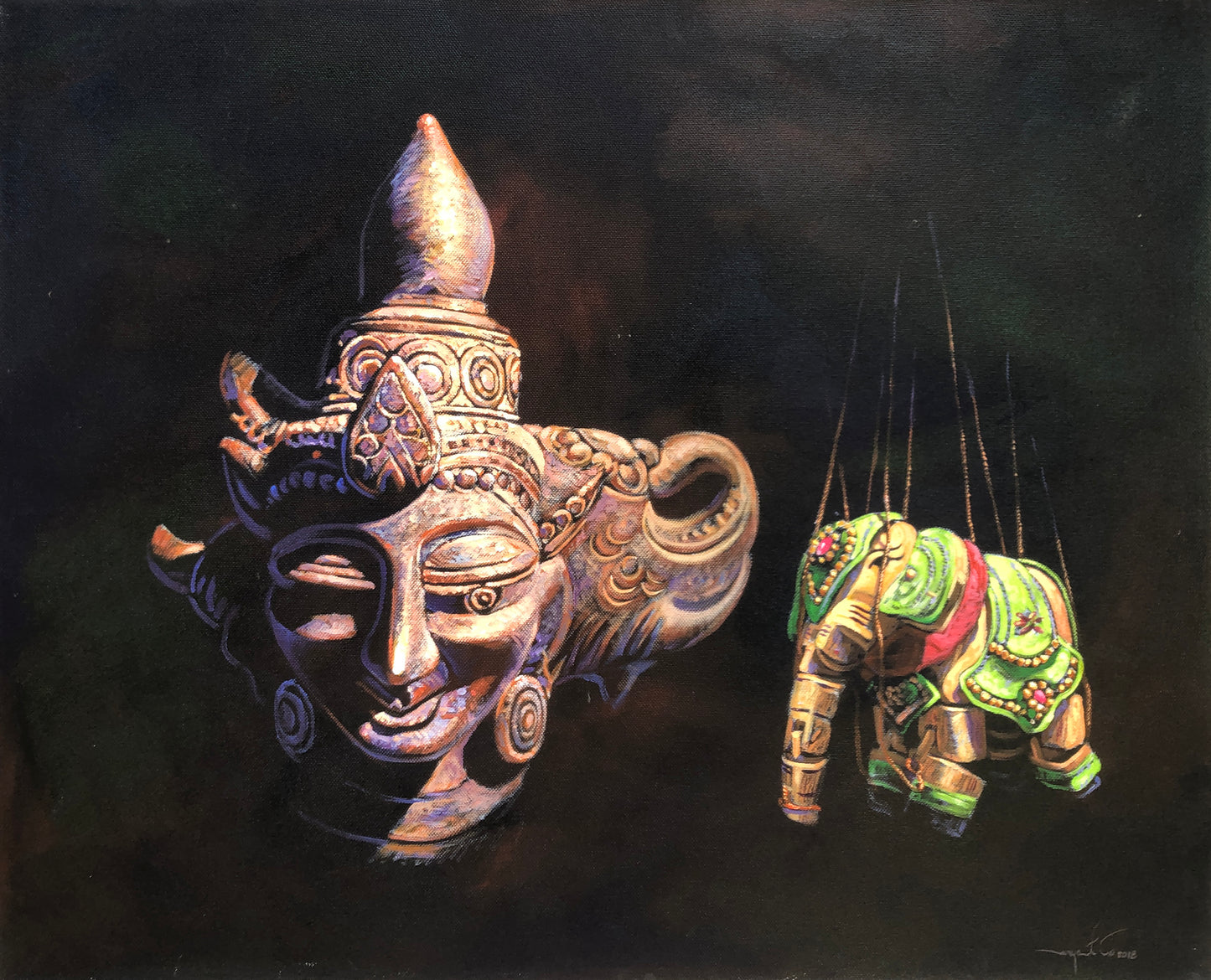 Statue & Puppet