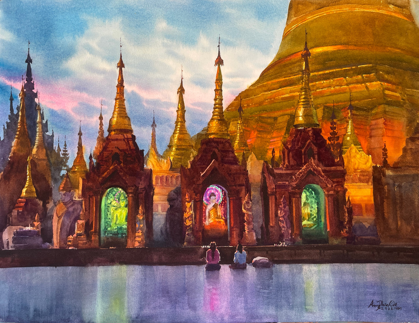 ရွှေတိဂုံရင်ပြင်တော်(၂)