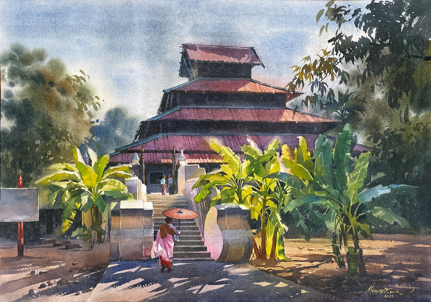 ဗားကရာကျောင်းအဝင်