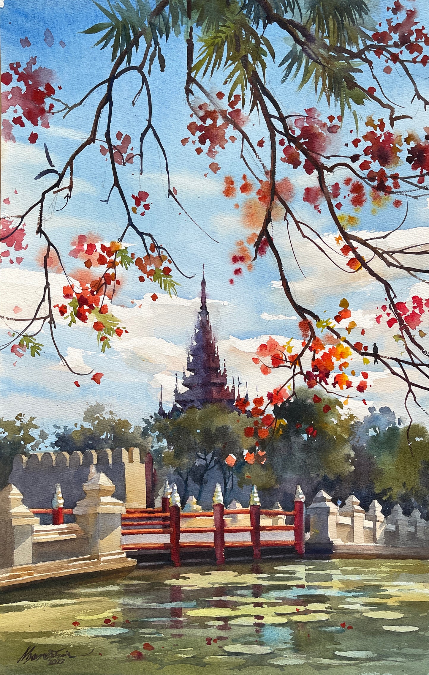 စိန်ပန်းနှင့်မန္တလေးကျုံး