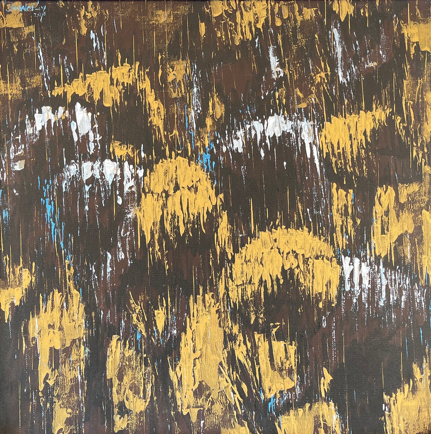 Golden Raindrops