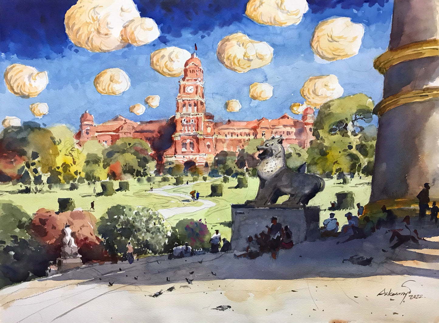 Yangon Cityscape