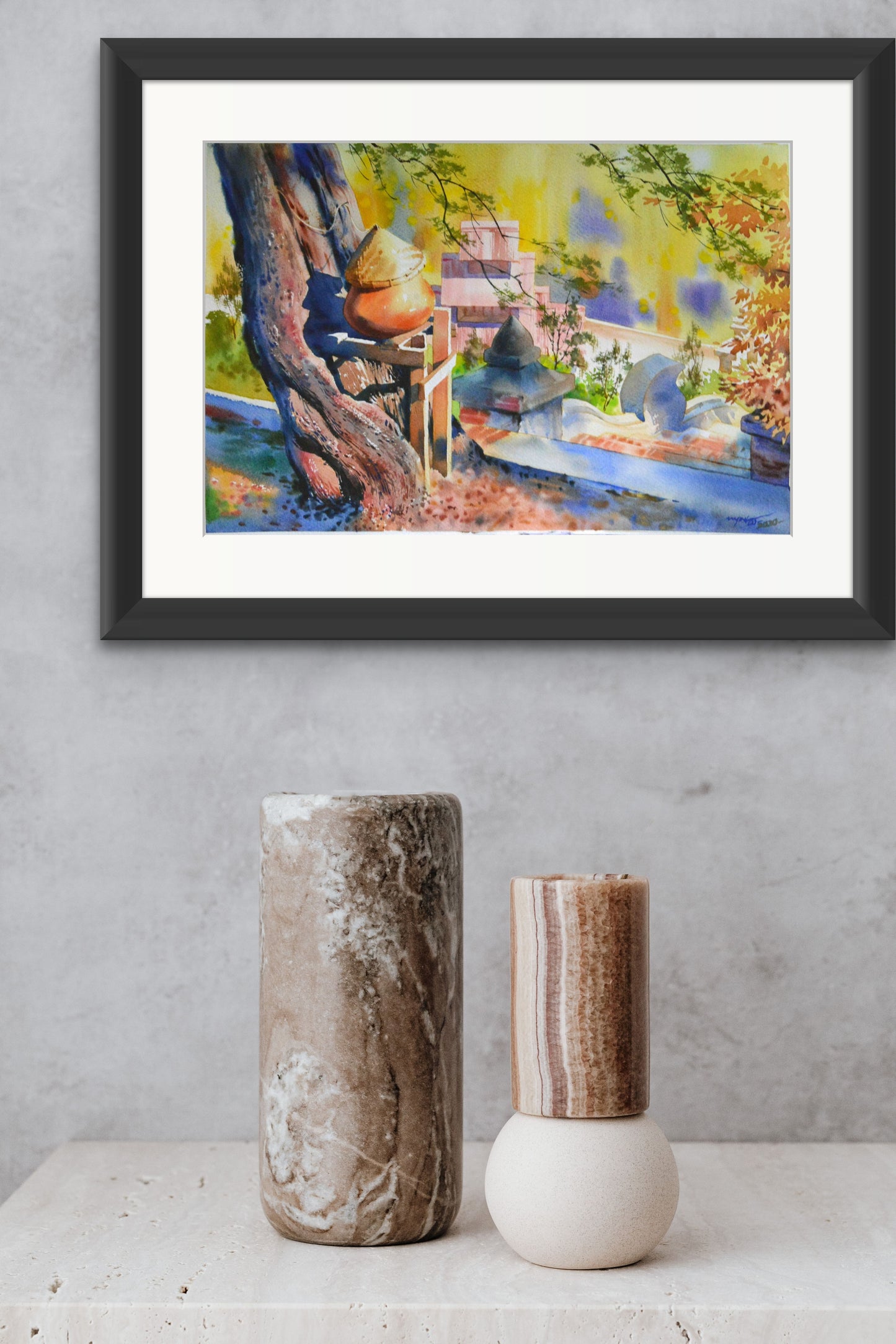 Somewhere On The Range Of Sagaing Hill