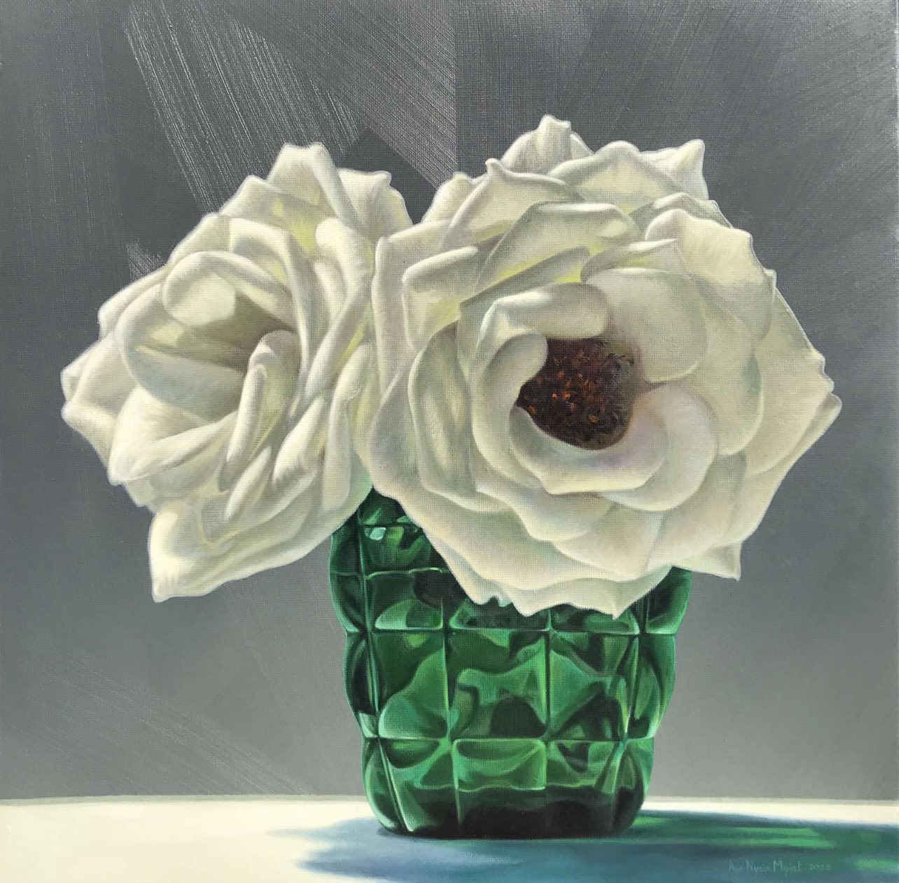 Aye Jaye Roses Artist Aye Nyein Myint - Roses – Sar Ga Gallery