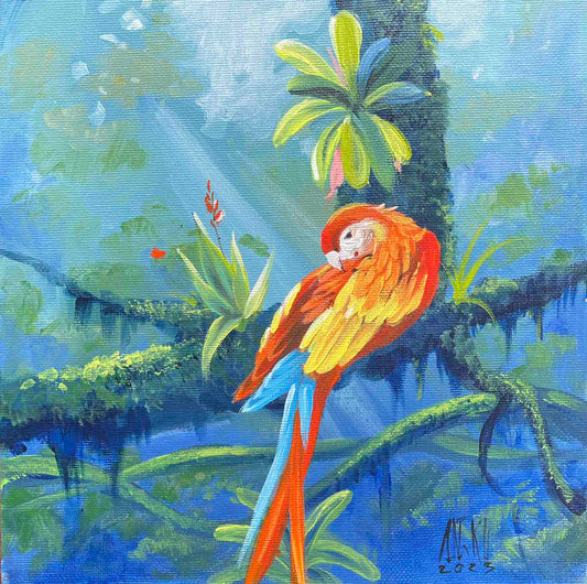 Orange Macaw