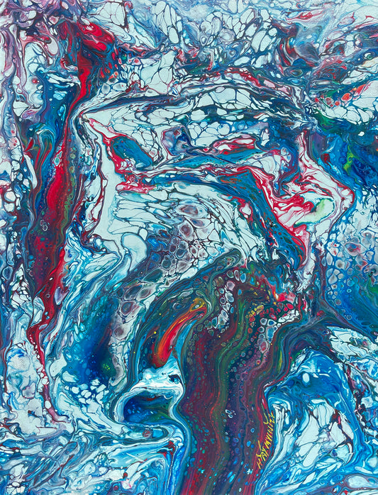 Pouring Abstract