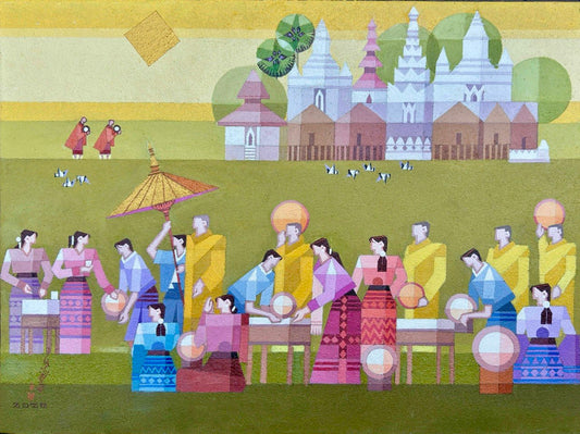 ဝါခေါင်လ - စာရေးတံမဲပွဲ