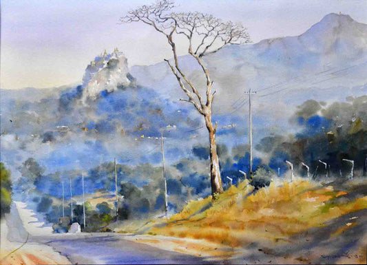 Road To Mount Popa
